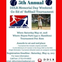 DDLR Scholarship Softball Tournament