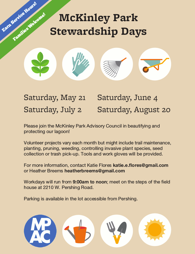 McKinleyPark 2016 Stewardship Work Days