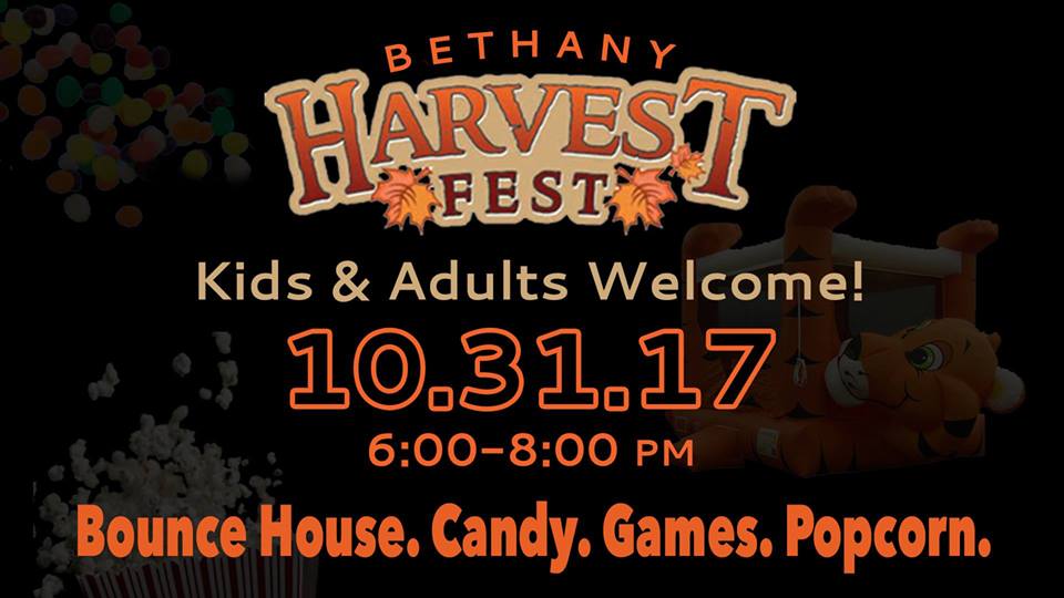 Bethany Harvest Fest 2017 poster
