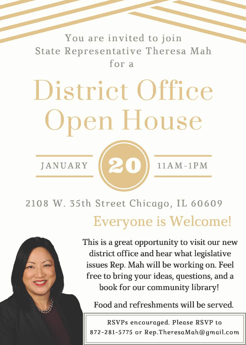 2nd District Open House poster