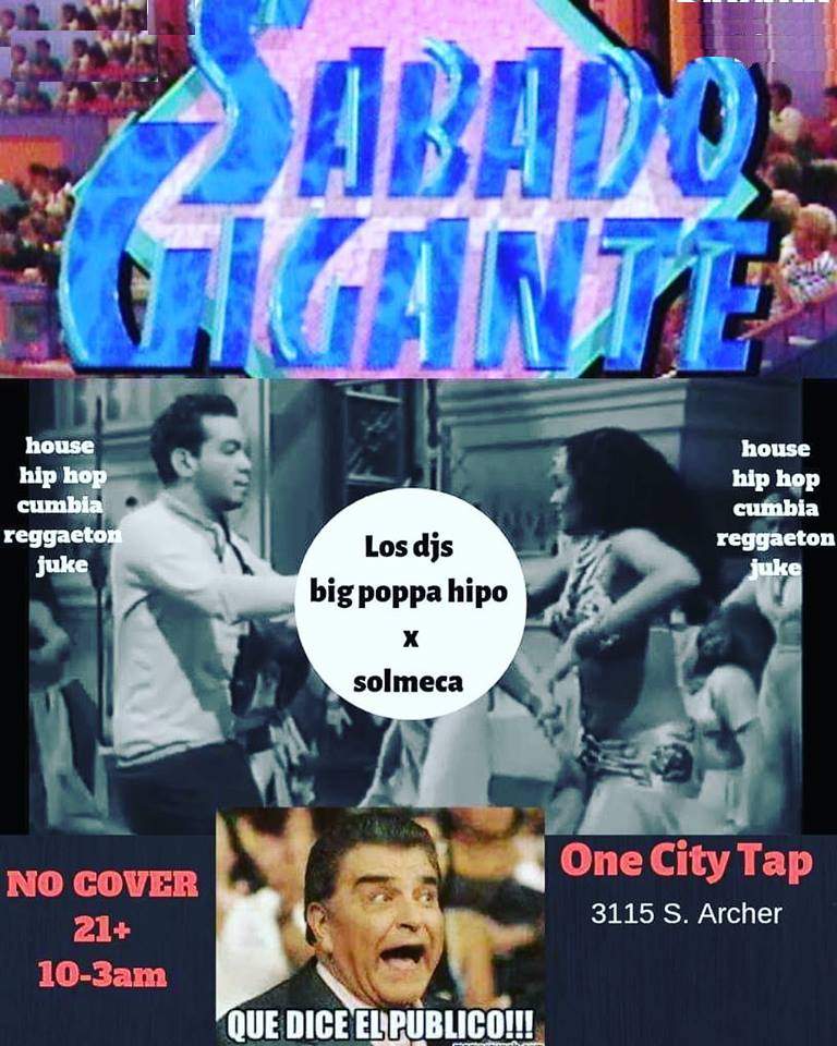Sabado Gigante One City Tap poster forweb