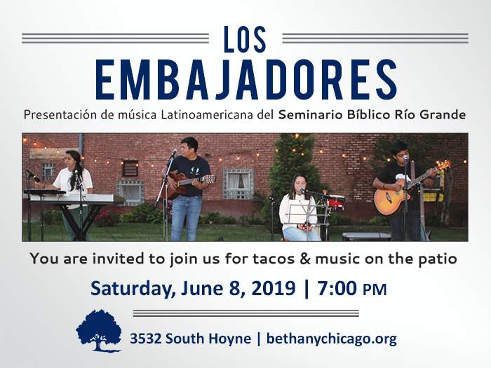 Los Embajadores concert Bethany Baptist Church 20190608