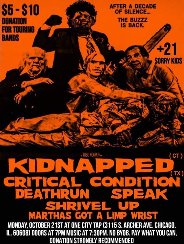 Kidnapped Critical Condition Deathrun More One City Tap 20191021 poster