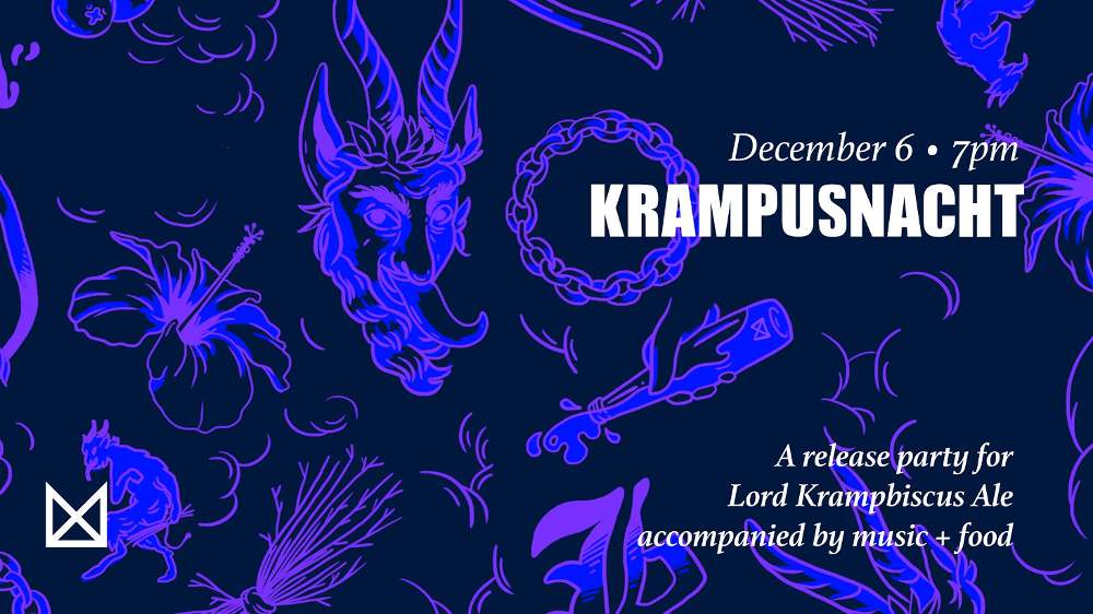 Marz Community Brewing Co Krampusnacht party 20191206 poster