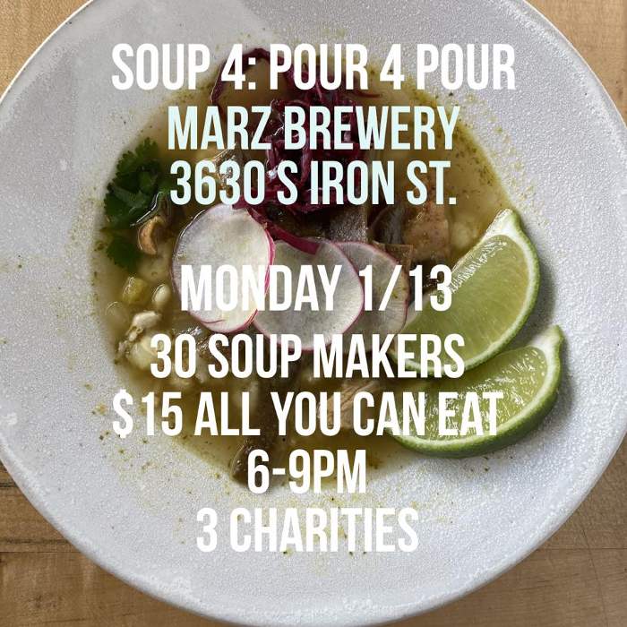 Marz Community Brewing Co Soup 4 Pour 4 Pour poster