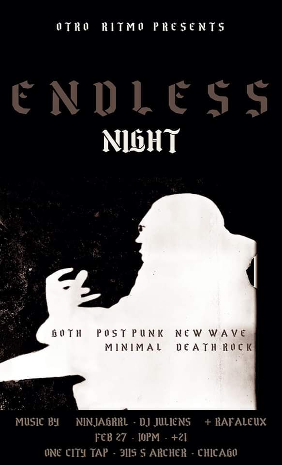 Otro Ritmo South Side Punk Night Endless Night 20200229 poster forweb