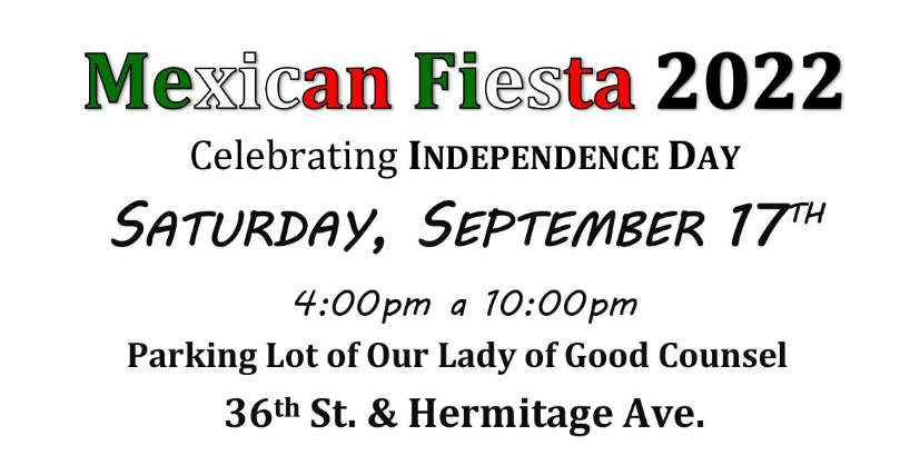 Mexican Fiesta Blessed Sacrament Parish poster 20220917