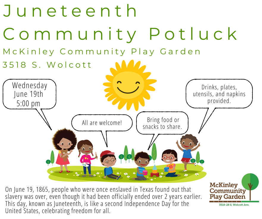 Juneteenth Community Potluck McKinley Community Play Garden 20240619