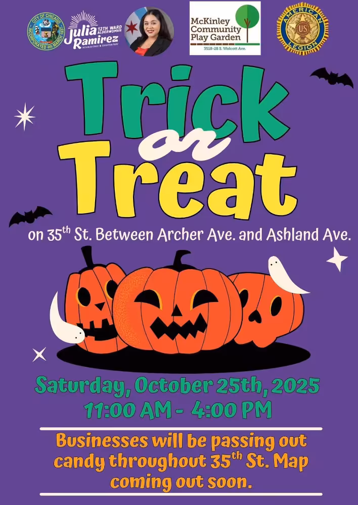 Trick or Treating on 35th poster 20251018
