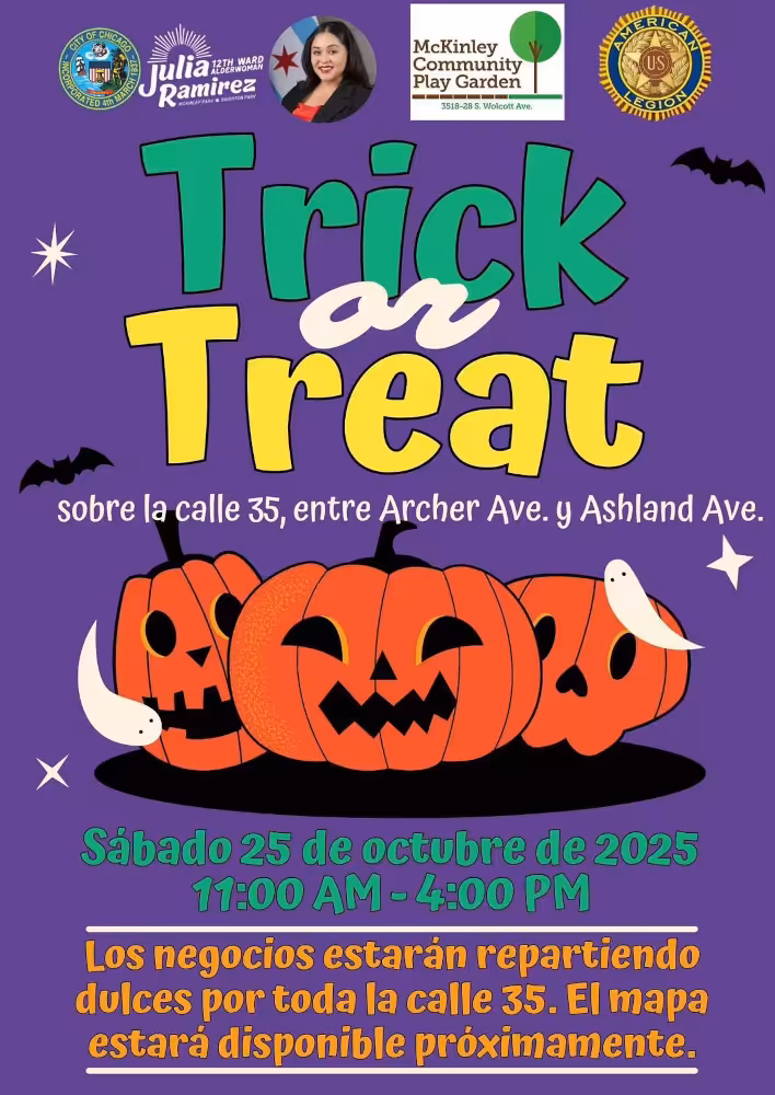 Trick or Treating on 35th poster 20251018 es