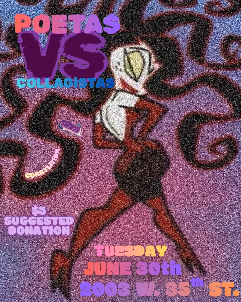 Poets Vs Collagists Coartlition poster 20260630
