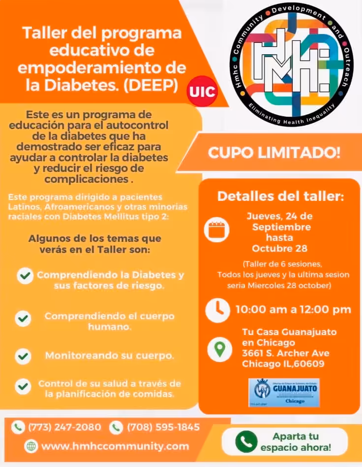 Diabetes Management Workshop Tu Casa Guanajuato poster 202609 es