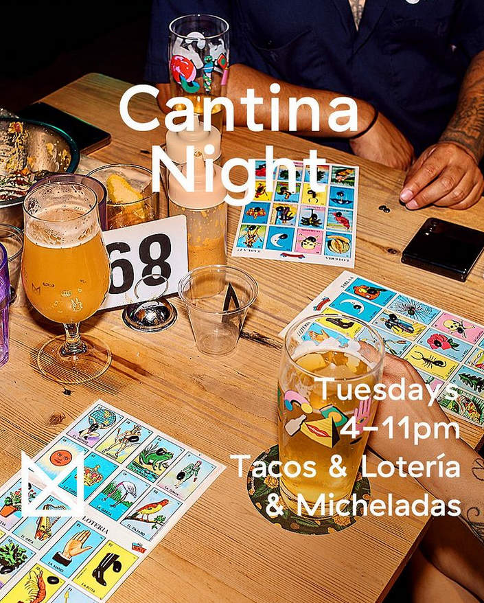 Cantina Night Marz Community Brewing Co poster