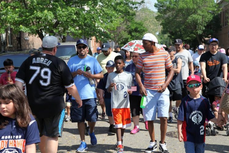 McKinley Park 2018 Memorial Day Parade Baseball families 20180528 OmegaDelta forweb