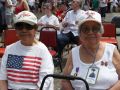 McKinley Park 2018 Memorial Day Parade ceremony audience women 20180528 OmegaDelta forweb