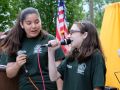 Evergreen Academy Middle School rally 20190611 Seven Miles singers