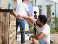 Marshfield Courts Rehab painting bar 20190713