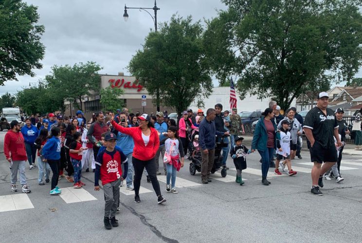 mckinley park memorial day parade omega delta youth baseball league