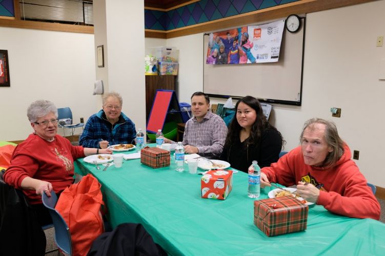 McKinley Park Civic Association Christmas Party 20191204 members officers
