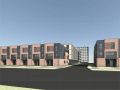 3301 s justine st justine st pedestrian view rendering