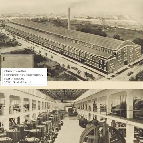 Central Manufacturing District Original East District historic building Pfannmueller warehouse