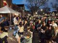 chicagos birthday party crowd by david heidt