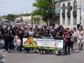 mckinley park memorial day evergreen academy marchers