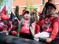 omega delta opening day parade cardinals unload
