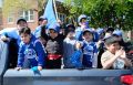 omega delta opening day parade cubs unload