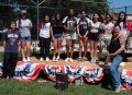 omega delta youth baseball league awards ceremony 13u ladyhawks