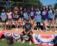 omega delta youth baseball league awards ceremony girls softball screwballs
