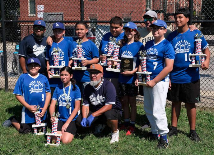 omega delta youth baseball league awards ceremony major dodgers 2