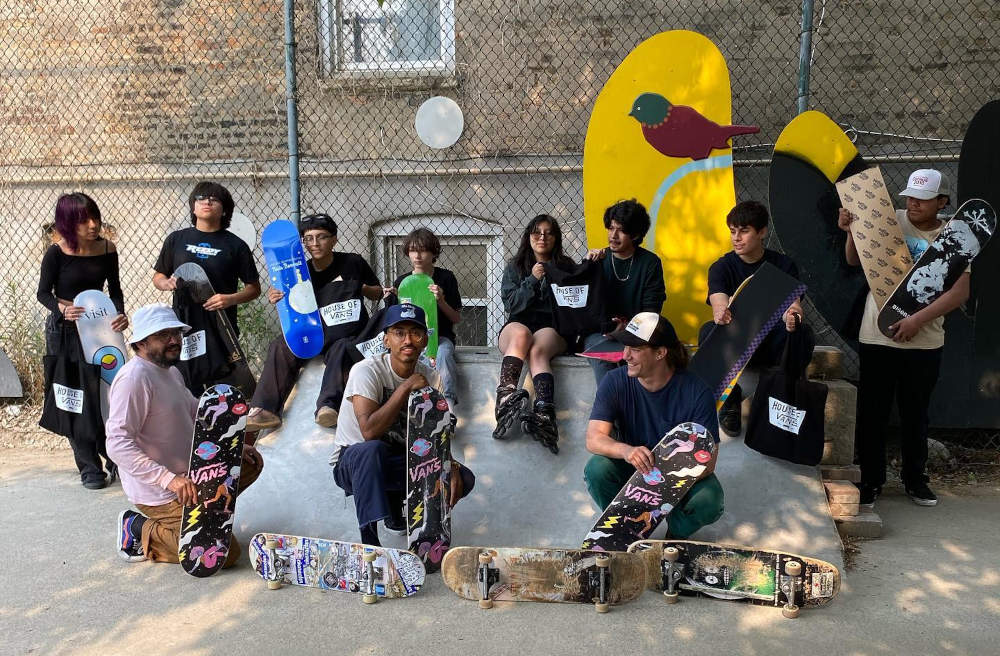 Marshfield Courts skate school photo