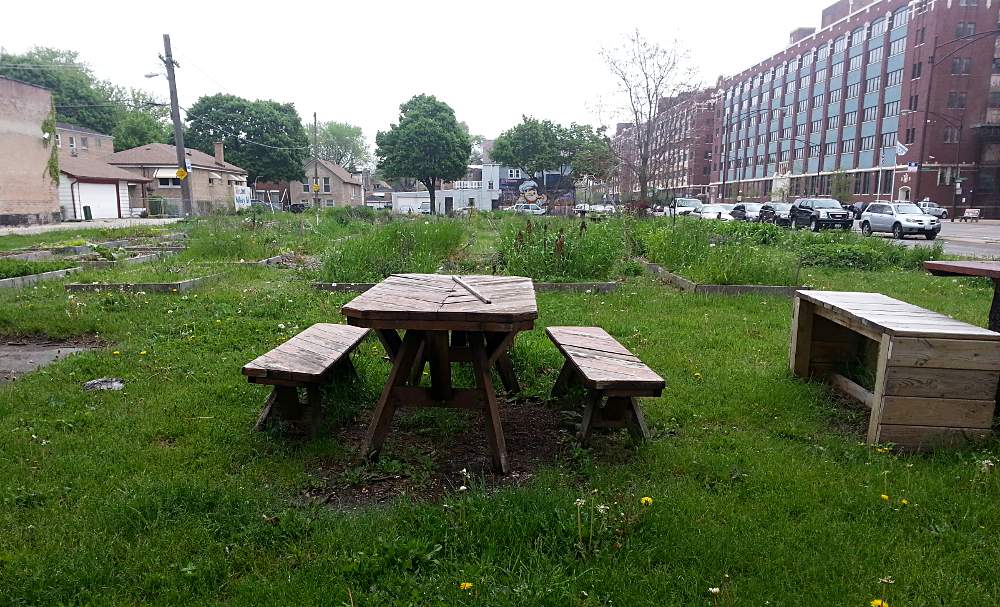 The McKinley Park Community Garden awaits its 2016 gardeners.