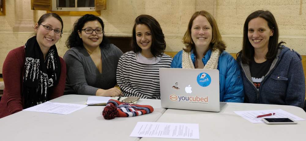 McKinley Park Advisory Council Vice President Samantha Belcik, President Veronica O'Malley, Farmers Market Manager Stef Funk, Secretary Katie Flores and Treasurer Heather Breems plan for the 2018 season at the March 12 council meeting.