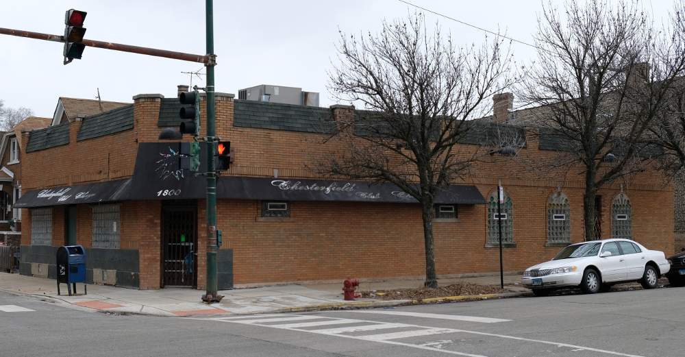 The property housing the former Chesterfield nightclub at 1800 W. Pershing Road is one of many McKinley Park addresses listed for delinquent taxes.