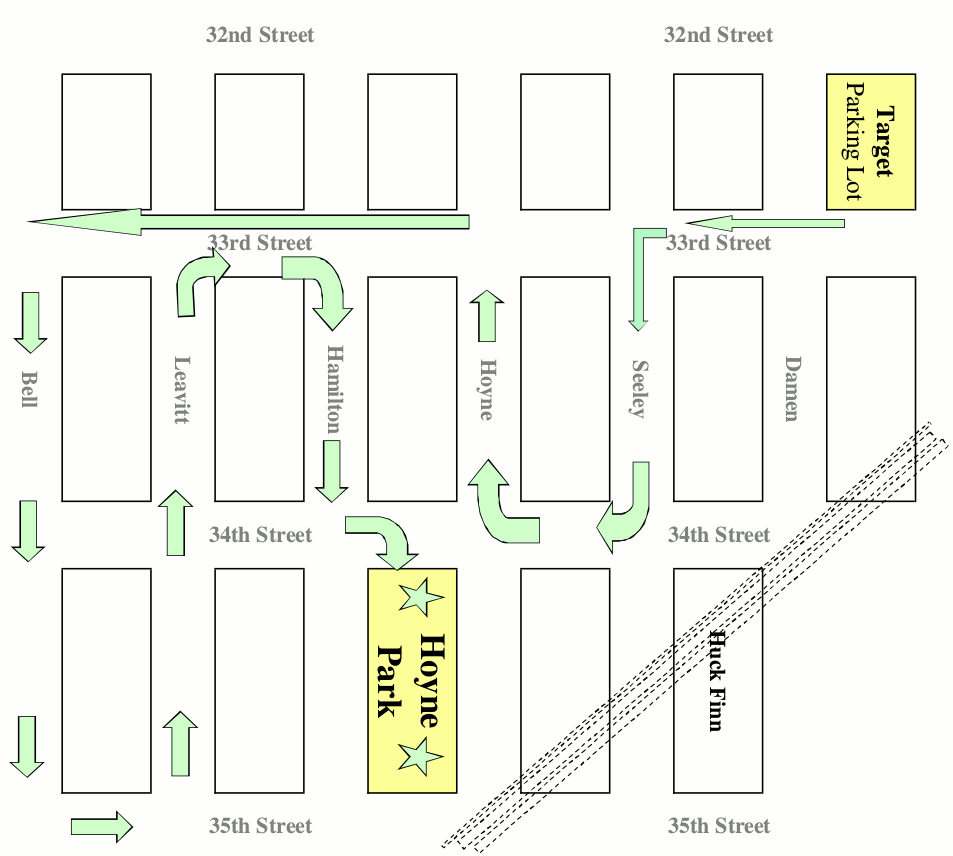 Omega Delta Baseball Opening Day 2018 parade map forweb