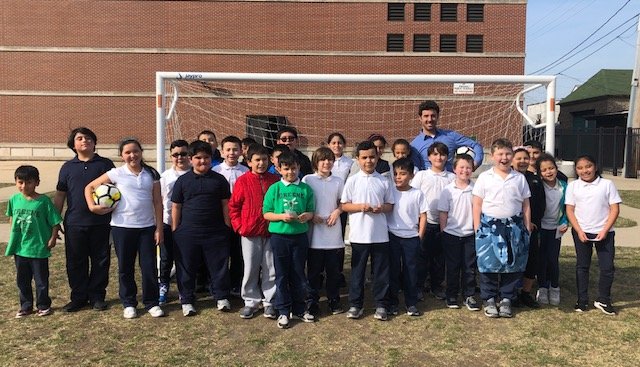 Nathanael Greene Elementary Adrian Echevarria soccer team