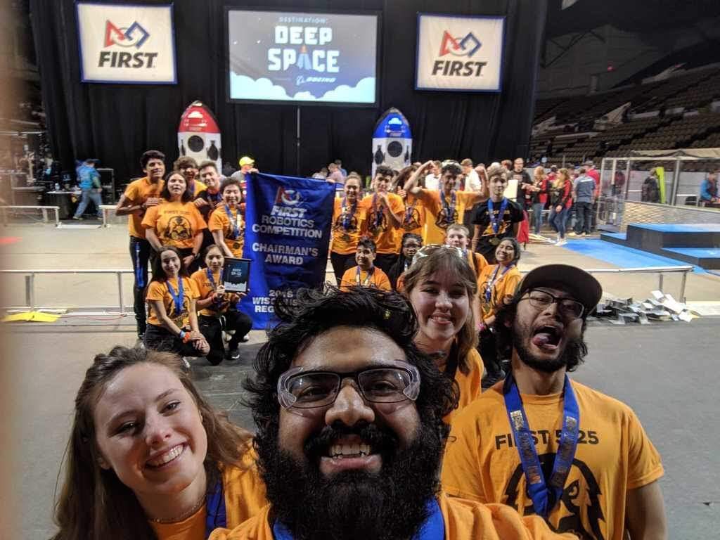 Horizon Science Academy Robotics Team members coaches hall
