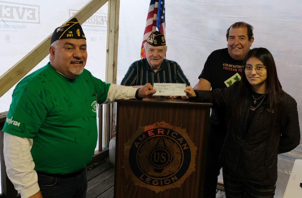 William McKinley American Legion Post 231 Arthur Rodriguez Bernie Stegmueller Pat McGuire Claudia Vasquez 20210317