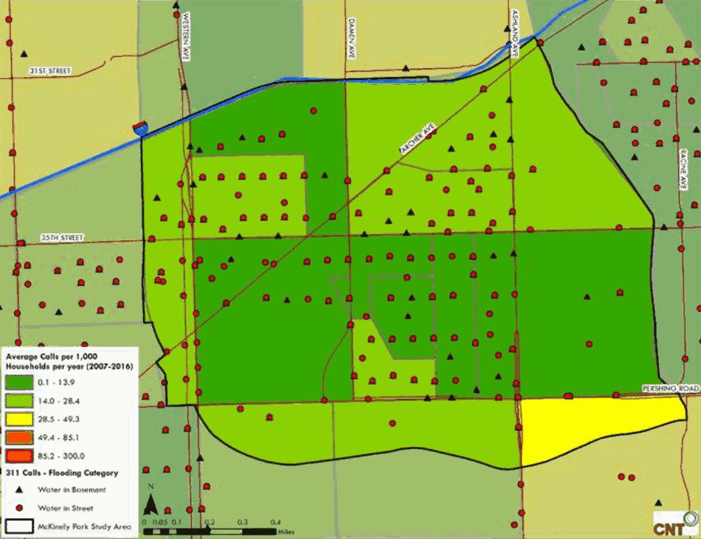 McKinley Park Existing Conditions Report Flooding Frequency Types