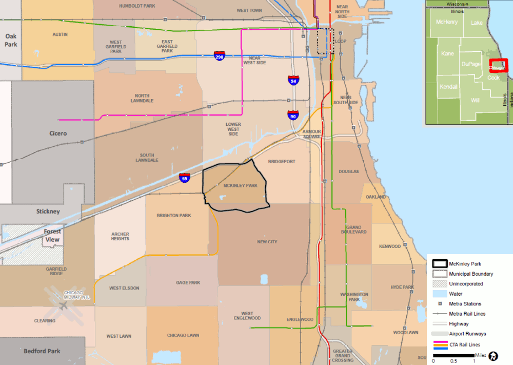 McKinley Park Existing Conditions Report Study Area Context