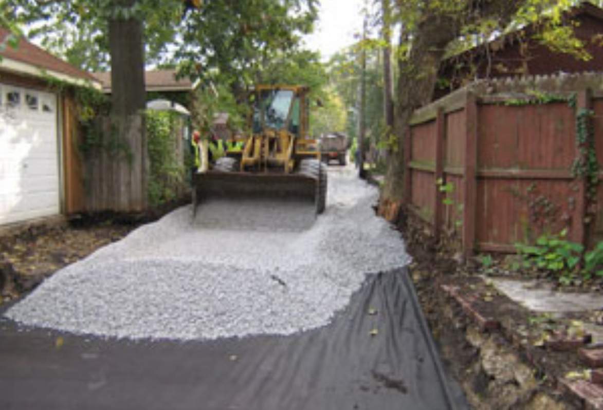 McKinley Park Neighborhood Plan Green Alleys in Chicago Example 1