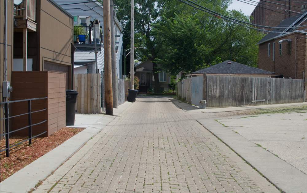 McKinley Park Neighborhood Plan Green Alleys in Chicago Example 2